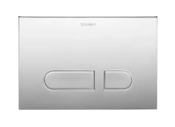 Duravit DuraSystem - Ovládání splachování, lesklý chrom WD5001021000
