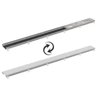 Alcadrain Rošty - Oboustranný rošt DOUBLE 55 cm, nerez DOUBLE-550M