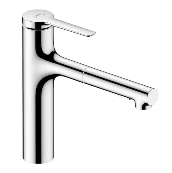 Hansgrohe Zesis M33 - Dřezová baterie s výsuvnou sprškou, sBox, chrom 74823000