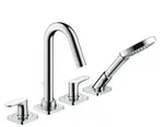 Axor Citterio M - Vanová baterie 4-otvorová, chrom 34444000