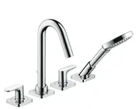 Axor Citterio M - Vanová baterie 4-otvorová, chrom 34444000
