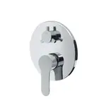 Mereo Zuna - Baterie pod omítku pro 3 spotřebiče, s tělesem, chrom CB60157ZA