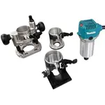 Makita Nářadí - Kombinovaná frézka s příslušenstvím, 700 W RT0702CX2J
