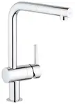 Grohe Minta - Dřezová baterie s výsuvnou koncovkou, chrom 32168000