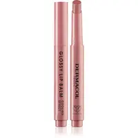 Dermacol Beauty Stick Glossy Lip Balm pečující lesk na rty s chladivým účinkem vůně 01 Vanilla 2.2 g