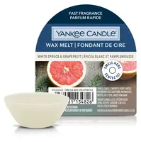 YANKEE CANDLE Vonný vosk White Spruce & Grapefruit 22 g