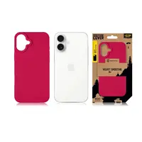 Zadní kryt Tactical Velvet Smoothie pro Apple iPhone 16 Plus, sangria