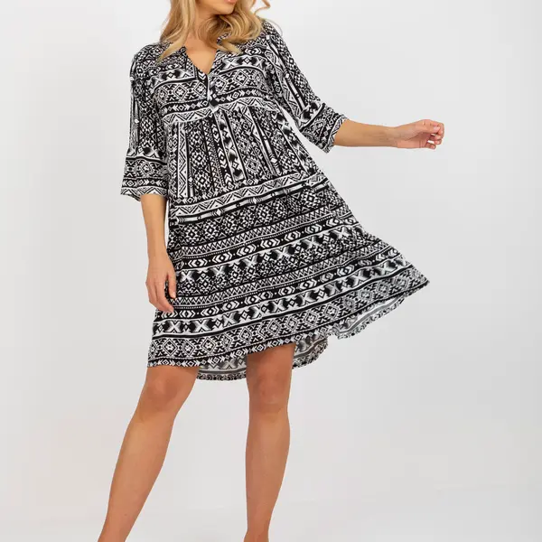 Dress-D73771M30214F-black