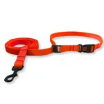 PafDog Posuvné nastavitelné vodítko - zapínání s pojistkou, červené PAF-696