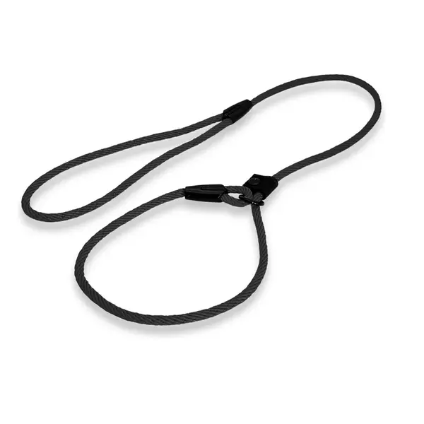 pafdog® Výcvikové stahovací vodítko 2v1 6mm, 7 délek, černé 12803/5