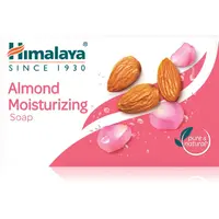 Himalaya Herbals Almond Moisturizing tuhé mýdlo hydratační 75 g