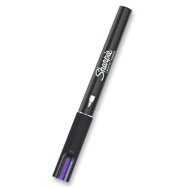 Akrylový popisovač Sharpie Acrylic Marker Brush - fialový