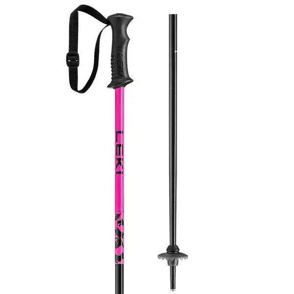 Leki RIDER Sjezdové juniorské hole, černá, velikost