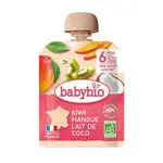 BABYBIO Kapsička kiwi mango kokos 6m+ 90 g