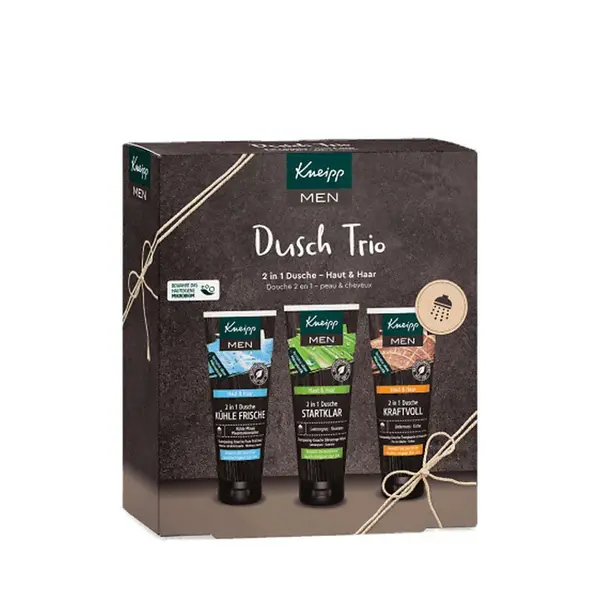 KNEIPP Sprchové trio pro muže Dárková sada 3 x 75 ml