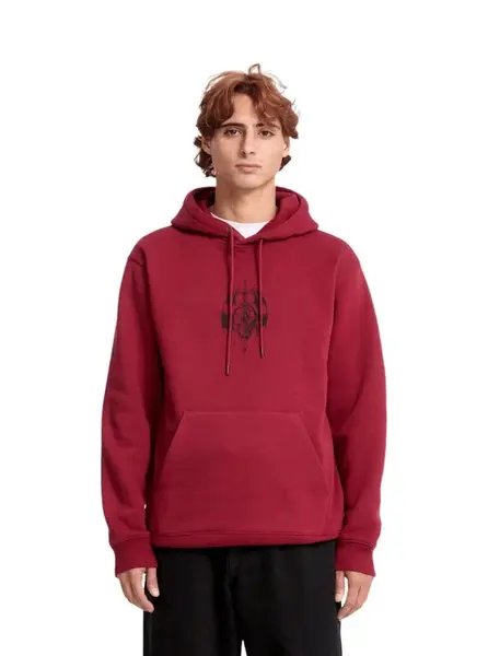 Volcom pánská mikina Noder Pepper Red | Červená | Velikost M
