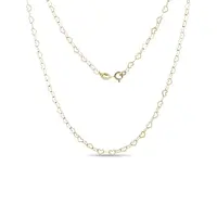 Zlatý řetízek s motivem propojených srdíček KLENOTA