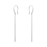 Visací náušnice tyčinky z bílého zlata KLENOTA