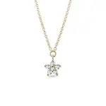 Zlatý náhrdelník s diamantmi KLENOTA