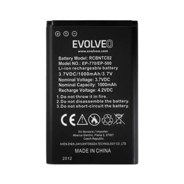 EVOLVEO originální baterie Li-Ion 1000 mAh pro EasyPhone FP,FS