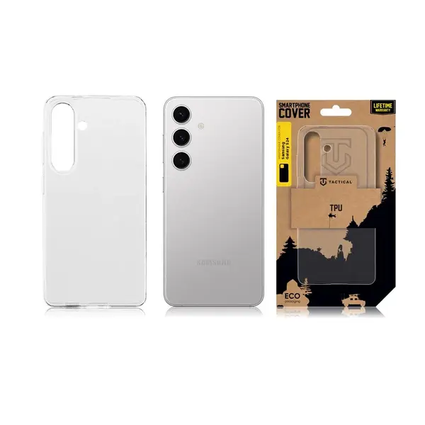 Zadní kryt Tactical TPU pro Xiaomi Redmi Note 13 4G, transparentní