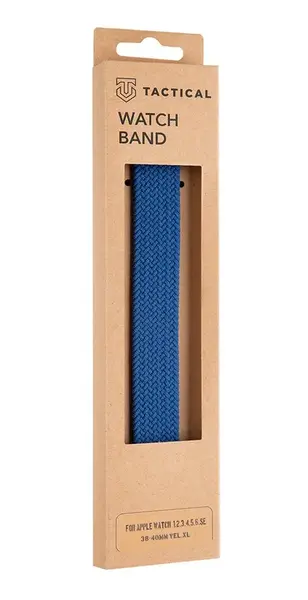 Pletený řemínek Tactical 765 XL pro Apple Watch 38mm/40mm, blue
