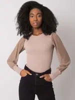 Blouse-RV-BZ-5192.16-dark beige