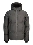 JACK & JONES Zimná bunda  sivá