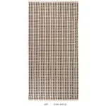 Dieter Knoll RUČNÍK, 50/100 cm, černá, ecru