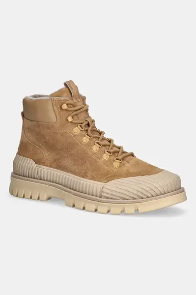 Semišové workery Gant Nebrada pánské, béžová barva, 31643073