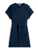 TOMMY HILFIGER Šaty  námornícka modrá / červená / biela