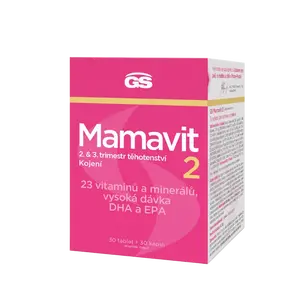 GS Mamavit 2 Těhotenství a kojení, 30 tablet + 30 kapslí