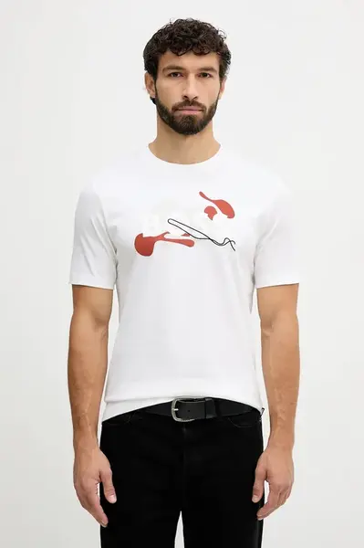 Bavlněné tričko BOSS C-Thompson 215