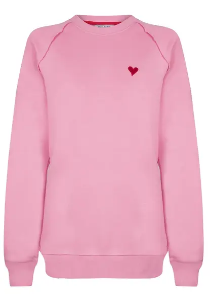 Felix Hardy Mikina  svetloružová / červená