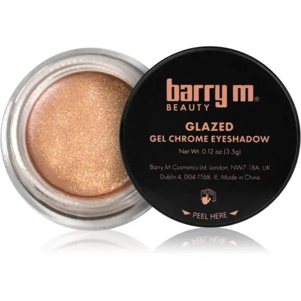 Barry M Glazed gélové očné tiene odtieň Sparkling wine Dreams 3.5 g