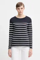 Bavlnené tričko s dlhým rukávom Barbour BRADLEY