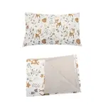 Bomimi Obliečky 120x90 (perinka + vankúšik) LESNÍ ZVÍŘÁTKA, BÉŽOVÁ