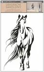 Samolepící dekorace: Černý kůň