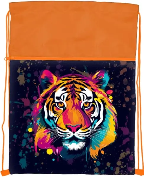 Sáček na přezůvky Tiger 30x39cm