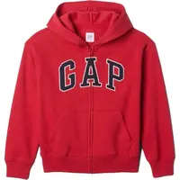 GAP V-BAS HERITAGE FZ Chlapecká mikina, červená, velikost