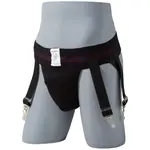 WINNWELL 3V1 ORIGINAL YTH Hokejový suspenzor, černá, velikost