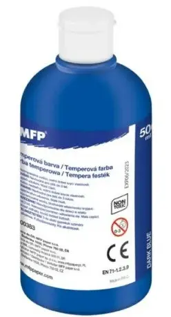 Temperové barva 500ml modrá tmavá