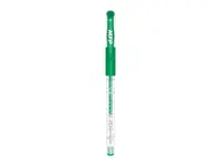 Gelové pero kus GS1038 - green, zelená