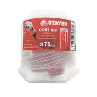 Korunka diamantová vykružovací, Ø 75 mm, M14, STAYER