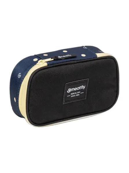 Meatfly pouzdro XL Pencil Case Yellow Dots | Žlutá | Velikost XL