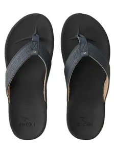 Rip curl pánské žabky Chiba Bloom Pine Night | Černá | Velikost 47 EU