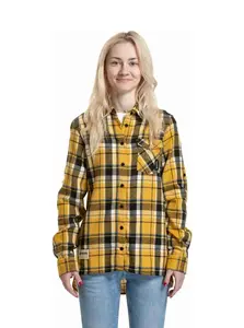 Meatfly dámská košile Courtney Yellow | Žlutá | Velikost S