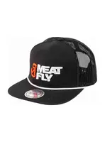 Meatfly kšiltovka Mateo Trucker Black / White Revital | Černá | Velikost One Size
