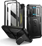 Dexnor 360 Kickstand Camprotector obal Samsung Galaxy S24 Plus, černý