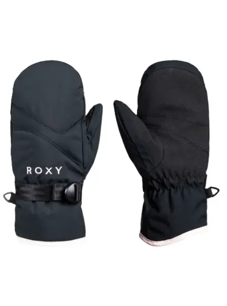 Roxy dětské rukavice Jettygirlsolid True Black | Černá | Velikost M